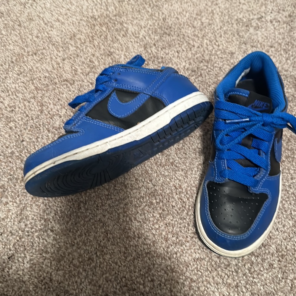 Nike Dunk Low. Preschool. Hyper Cobalt.